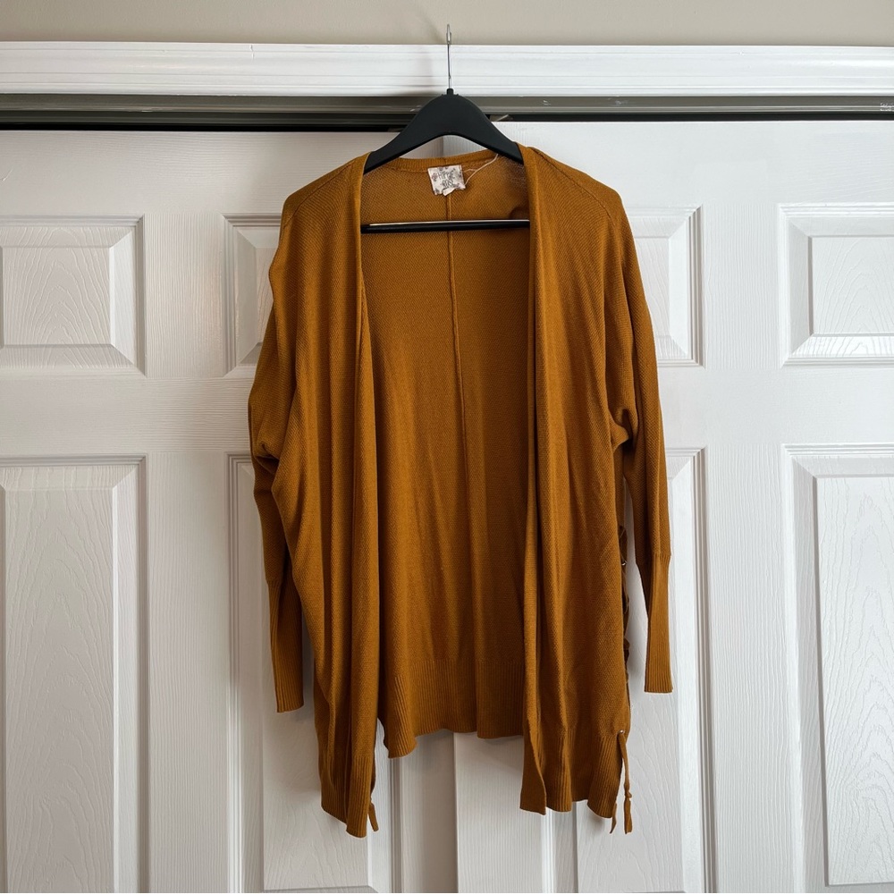 Gold Cardigan